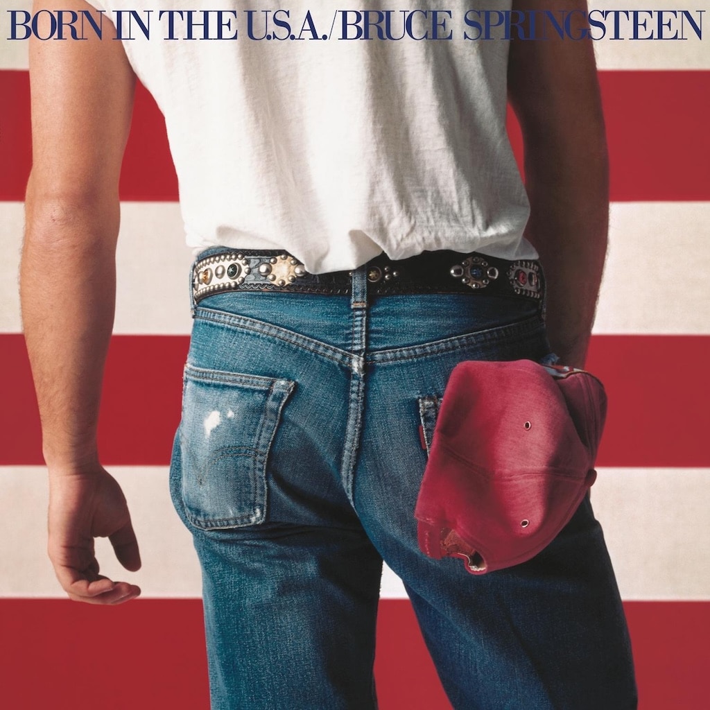 Best album Covers of All Time - Bruce Springsteen: Born in the U.S.A.
